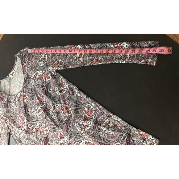 Show Me Your Mumu Sloane Tea Time Rose Long-Sleeve Mini Dress - Extra Small - Picture 5 of 8